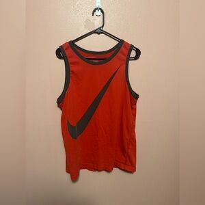Nike Red Top with Black Trim